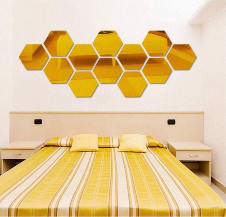 Cozy Den™ Hexagonal Mirrors