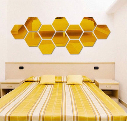 Cozy Den™ Hexagonal Mirrors